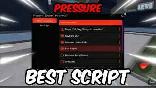 *UPDATED* Roblox Pressure Script | Key Card ESP, Monster Locker ESP, Dupe Items | PASTEBIN 2024