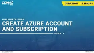Create Azure Account and Subscription | Trial Account | Azure Full Course
