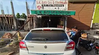 Baleno Lpg gas kit fitted by S.K.Auto Gas,jaipur road sikar 9414036977near karshi upaj mandi,