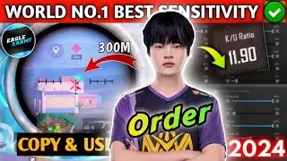UPDATE 3.3 | NOVA ORDER SENSITIVITY | ORDER SENSITIVITY CODE | ORDER CONTROL CODE | PUBG MOBILE/BGMI