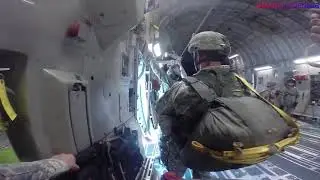 Uçaktan atlama go pro American soldiers