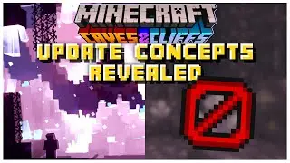 These New Caves & Cliffs Concepts Reveal A Lot | Minecraft Caves & Cliffs Update