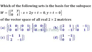 Korea Advanced Institute of Science & Technology || basis for subspace
