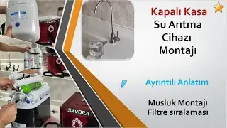 Kapalı Kasa Su Arıtma Cihazı Tanıtımı, Kurulumu, Montajı ve Detaylı Anlatımı | Su Arıtma Cihazı