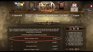 Fort Boyard 2001 - Equipe Yamakasi pour l'association La Lune et ses Epices