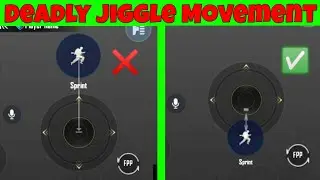 New Joystick Trick in BGMI 😮 ! Increase Your Movement 100X ! Joystick Trick for Fast jiggle !