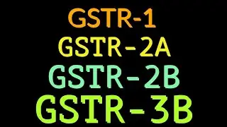 GSTR-1,  GSTR-2A ,  GSTR-2B GSTR-3B क्या है l