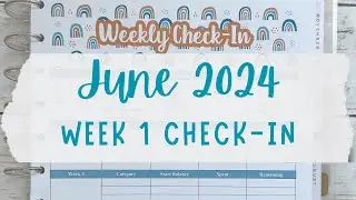 June 2024 Week 1 Check-In | Track Expenses with Me! #monthlybudget #debtfreejourney #debtconfession