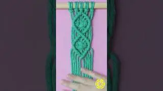 Tutorial👆de Macramê Padrão Diamante!  #macrame #tutorialmacrame #macramepassoapasso #macramepattern