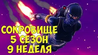 Fortnite Week 9 Season 5 Treasure