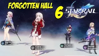 [F2P] Forgotten Hall Memory Stage 6 Full Clear: Clara Team | Honkai Star Rails