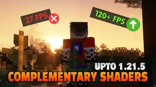Best Complementary Shader Settings | For Low End PC (Upto 1.21.5)
