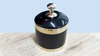 I Turned a Jewelry Box for My Wife | On The Lathe | DIY