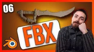 🏹 EXPORT from BLENDER to UNREAL the 3D WEAPON