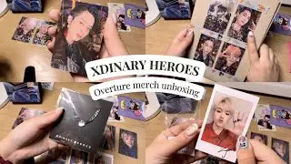 распаковка/обзор мерча xdinary heroes overture | unboxing xdinary heroes overture march