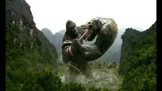 KONG: La Isla Calavera - Kong vs Trepa Cráneos | Parte 2(LATINO)