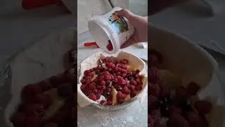 Малиновый Пирог + Слоеное тесто  #рецепт #cooking