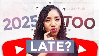 Is It Too Late to Start a YouTube Channel in 2025?🎥 (Growth Tips for Beginners🚀)