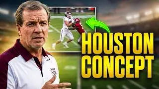 Texas A&M HC Jimbo Fisher - Houston X Cross Concept