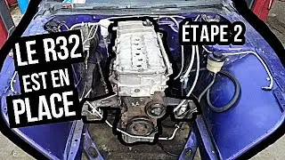 LE VR6 EST SÛR SES SUPPORTS MOTEUR ! S14 800CV ÉTAPE 2 ft @Crazy__Build