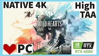 Wild Hearts PC Game Benchmark On RTX 4090 & RYZEN 7950X OC (4k, Highest Preset + TAA )