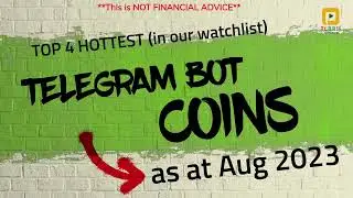 Top 4 Telegram Bots with 100x Potential