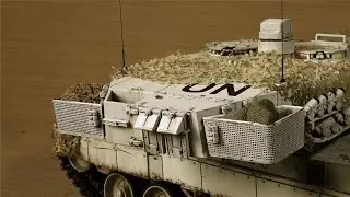 English operation manual for Full Metal Gun Stabilizer RC Leopard 2A6 Tank sound & language settings