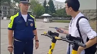 Самокатчики на контроле у МВД