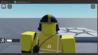 ROBLOX First person sprinting thing