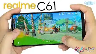 Realme C61 Genshin Impact Gaming review | Unisoc Tiger T612