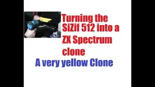Finished ZX Spectrum Sizif 512 in a new case
