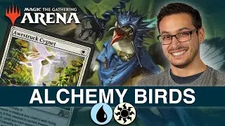 Alchemy Blue-White Birds with Ali Aintrazi