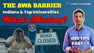 Why Indian Students Struggle to Crack Top Universities? | GRE TIPS PART - 1