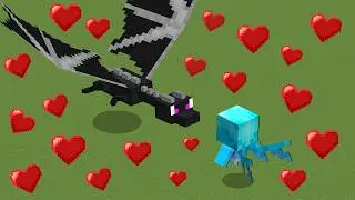 mutant villager ❤️ zombie girl