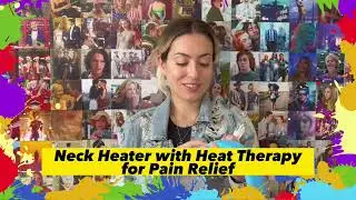 Portable Neck Warmer, Rechargeable Hand Warmers, Neck Heater with Heat Therapy for Pain Relief
