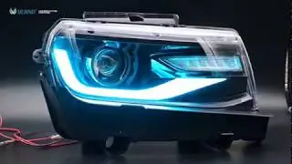 VLAND DAZZLE DRL 2014 2015 HID HEADLIGHTS WITH DYNAMIC TURN SIGNAL