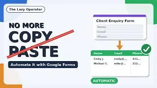 Stop Copying Leads by Hand Automate Google Forms to Sheets