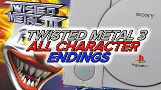 Twisted Metal 3 All Character Endings [HD] #ps1 #twistedmetal #xbox #ps4 #pc #tiktok #ps5 #nintendo