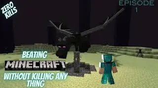 beating minecraft without killing anything episode 1
