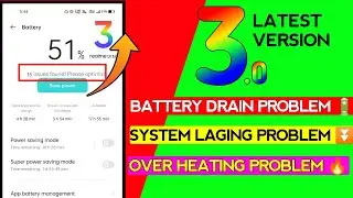 Realme UI 3.0 Battery Drain Problem | Realme UI 3.0 Android 12 | How To Solve Battery Drain Problem