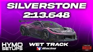 iRacing Wet Hotlap | Chevrolet Corvette Z06 GT3.R @ Silverstone | GTS | 2024 S4 Week 1