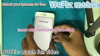 ALL IPHONE SIM NOT SUPPORT SOLUTION  ||  carrier unlock for free semi factory unlock ios 13 14.4