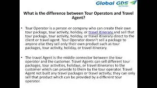 Tour Operator Software