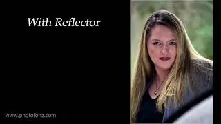 Before & After Results When Using a Silver Reflector