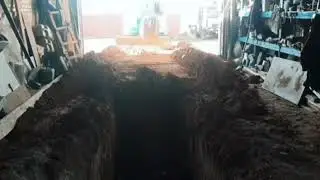 Копка смотровой ямы