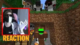 Ranboo Reacts to Dream Minecraft Speedrunner Vs 4 Hunters