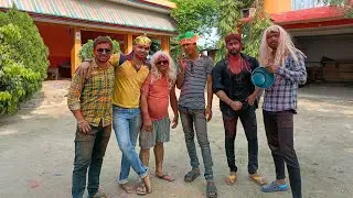 Mere gaon ka holi @Ashish_Mishra_Vlogs