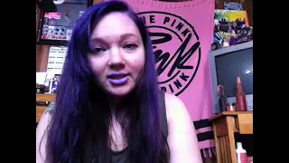 Coloring my hair with Arctic fox's Purple Rain