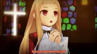 Silent Night - English Sub - Miku - Rea - MMD - sm9177579