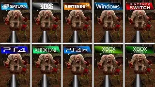 Quake (1996) Saturn vs DOS vs N64 vs PC vs Switch vs PS4 vs XBOX ONE vs PS4 PRO vs XBOX SS vs XBX SX